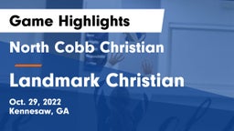 North Cobb Christian  vs Landmark Christian Game Highlights - Oct. 29, 2022