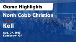 North Cobb Christian  vs Kell Game Highlights - Aug. 29, 2023