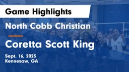 North Cobb Christian  vs Coretta Scott King Game Highlights - Sept. 16, 2023