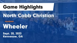 North Cobb Christian  vs Wheeler Game Highlights - Sept. 20, 2023