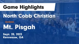 North Cobb Christian  vs Mt. Pisgah Game Highlights - Sept. 20, 2023