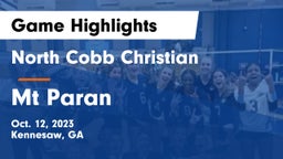 North Cobb Christian  vs Mt Paran Game Highlights - Oct. 12, 2023