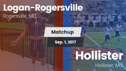 Matchup: Logan-Rogersville vs. Hollister  2017