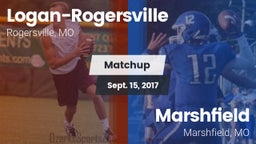Matchup: Logan-Rogersville vs. Marshfield  2017