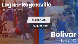 Matchup: Logan-Rogersville vs. Bolivar  2017