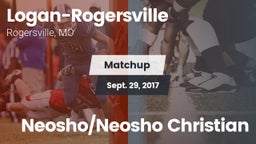 Matchup: Logan-Rogersville vs. Neosho/Neosho Christian 2017