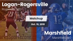 Matchup: Logan-Rogersville vs. Marshfield  2018