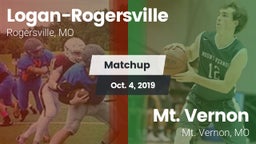 Matchup: Logan-Rogersville vs. Mt. Vernon  2019