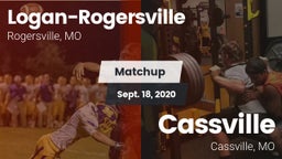 Matchup: Logan-Rogersville vs. Cassville  2020