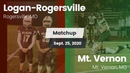Matchup: Logan-Rogersville vs. Mt. Vernon  2020