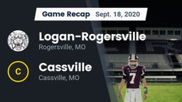 Recap: Logan-Rogersville  vs. Cassville  2020