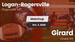 Matchup: Logan-Rogersville vs. Girard  2020