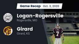 Recap: Logan-Rogersville  vs. Girard  2020