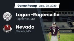 Recap: Logan-Rogersville  vs. Nevada  2020