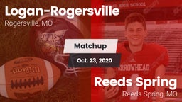 Matchup: Logan-Rogersville vs. Reeds Spring  2020