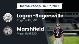 Recap: Logan-Rogersville  vs. Marshfield  2022
