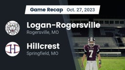 Recap: Logan-Rogersville  vs. Hillcrest  2023