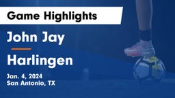 John Jay  vs Harlingen  Game Highlights - Jan. 4, 2024