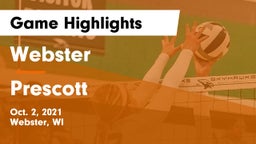 Webster  vs Prescott  Game Highlights - Oct. 2, 2021