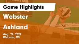 Webster  vs Ashland  Game Highlights - Aug. 24, 2022
