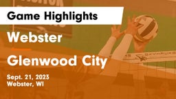 Webster  vs Glenwood City  Game Highlights - Sept. 21, 2023