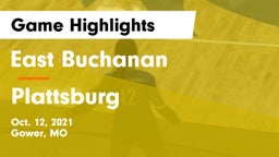 East Buchanan  vs Plattsburg  Game Highlights - Oct. 12, 2021
