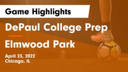 DePaul College Prep  vs Elmwood Park Game Highlights - April 23, 2022