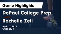 DePaul College Prep  vs Rochelle Zell  Game Highlights - April 27, 2023