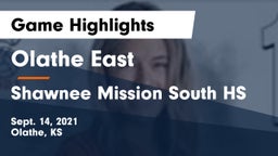 Olathe East  vs Shawnee Mission South HS Game Highlights - Sept. 14, 2021