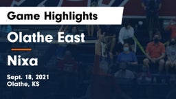 Olathe East  vs Nixa  Game Highlights - Sept. 18, 2021