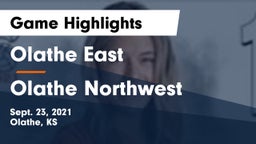 Olathe East  vs Olathe Northwest  Game Highlights - Sept. 23, 2021