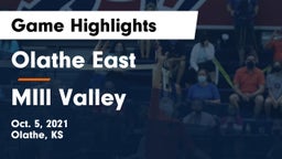Olathe East  vs MIll Valley  Game Highlights - Oct. 5, 2021