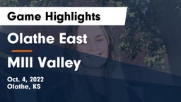 Olathe East  vs MIll Valley  Game Highlights - Oct. 4, 2022
