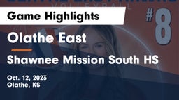 Olathe East  vs Shawnee Mission South HS Game Highlights - Oct. 12, 2023