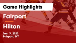 Fairport  vs Hilton  Game Highlights - Jan. 3, 2023
