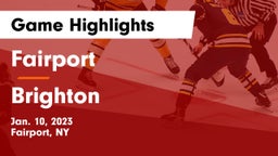 Fairport  vs Brighton  Game Highlights - Jan. 10, 2023