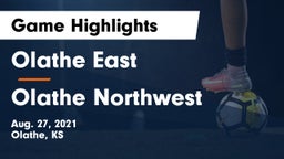 Olathe East  vs Olathe Northwest  Game Highlights - Aug. 27, 2021