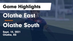 Olathe East  vs Olathe South  Game Highlights - Sept. 14, 2021