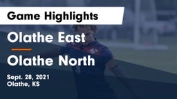 Olathe East  vs Olathe North  Game Highlights - Sept. 28, 2021