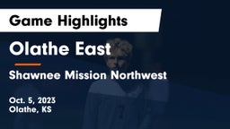 Olathe East  vs Shawnee Mission Northwest  Game Highlights - Oct. 5, 2023