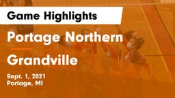 Portage Northern  vs Grandville  Game Highlights - Sept. 1, 2021