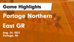 Portage Northern  vs East GR  Game Highlights - Aug. 24, 2021