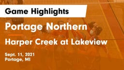Portage Northern  vs Harper Creek at Lakeview Game Highlights - Sept. 11, 2021