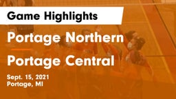 Portage Northern  vs Portage Central  Game Highlights - Sept. 15, 2021