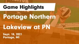 Portage Northern  vs Lakeview at PN Game Highlights - Sept. 18, 2021