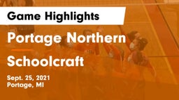 Portage Northern  vs Schoolcraft Game Highlights - Sept. 25, 2021