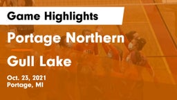 Portage Northern  vs Gull Lake  Game Highlights - Oct. 23, 2021