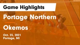 Portage Northern  vs Okemos  Game Highlights - Oct. 23, 2021