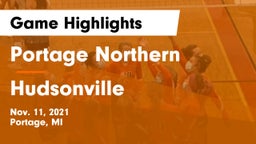 Portage Northern  vs Hudsonville  Game Highlights - Nov. 11, 2021