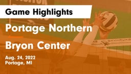 Portage Northern  vs Bryon Center  Game Highlights - Aug. 24, 2022